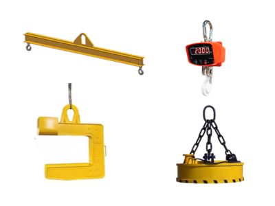 Lifting Equipment, Coil tongs, Scale, Beam Spreader, Magnet lifter